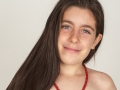 Gloria Messori 10 anni - studentessa e gloriosamente pattinatrice